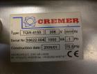 Used- Cremer Electronic Track Counting Machine, Model TQW-4150 for Frozen Foods