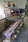 Used King Model TC8 Electronic Tablet Counter. Capable of speeds up to 60 bottles per minute depending on count and container size. Has two trays with 8 channels, pin indexing system and conveyor. Du...