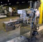Used King Model TC8 Electronic Tablet Counter. Capable of speeds up to 60 bottles per minute depending on count and container size. Has two trays with 8 channels, pin indexing system and conveyor. Du...