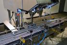 Used King Model TC8 Electronic Tablet Counter. Capable of speeds up to 60 bottles per minute depending on count and container size. Has two trays with 8 channels, pin indexing system and conveyor. Du...