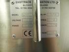 Used SwiftPack Model SwiftCount Electronic Tablet Counter. Designed to feed and count any size shape or quantity of tablets without change parts, in batches of 2-9999. Incorporates a similar micropro...