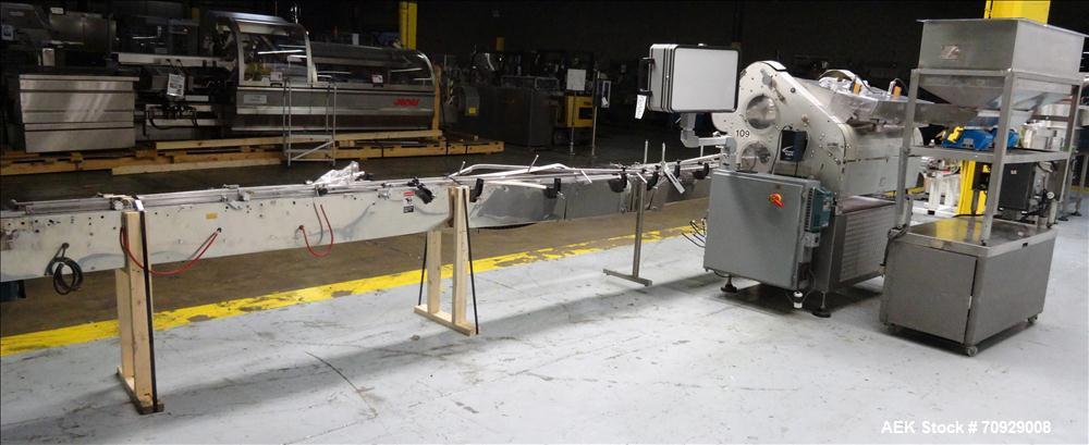 Used Merrill Model 72-39 ADH Dual Lane Slat Counter