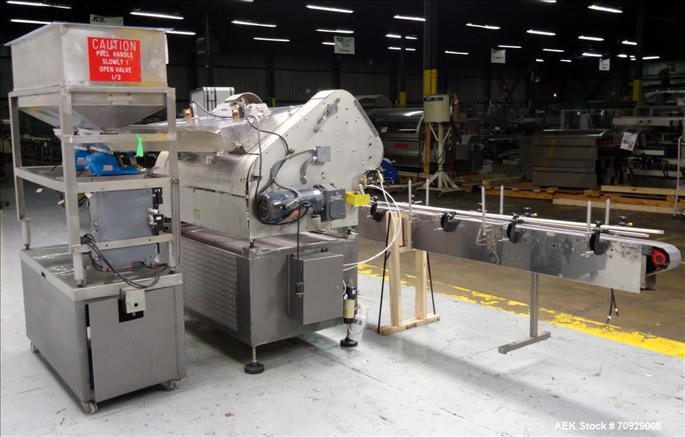 Used Merrill Model 72-39 ADH Dual Lane Slat Counter