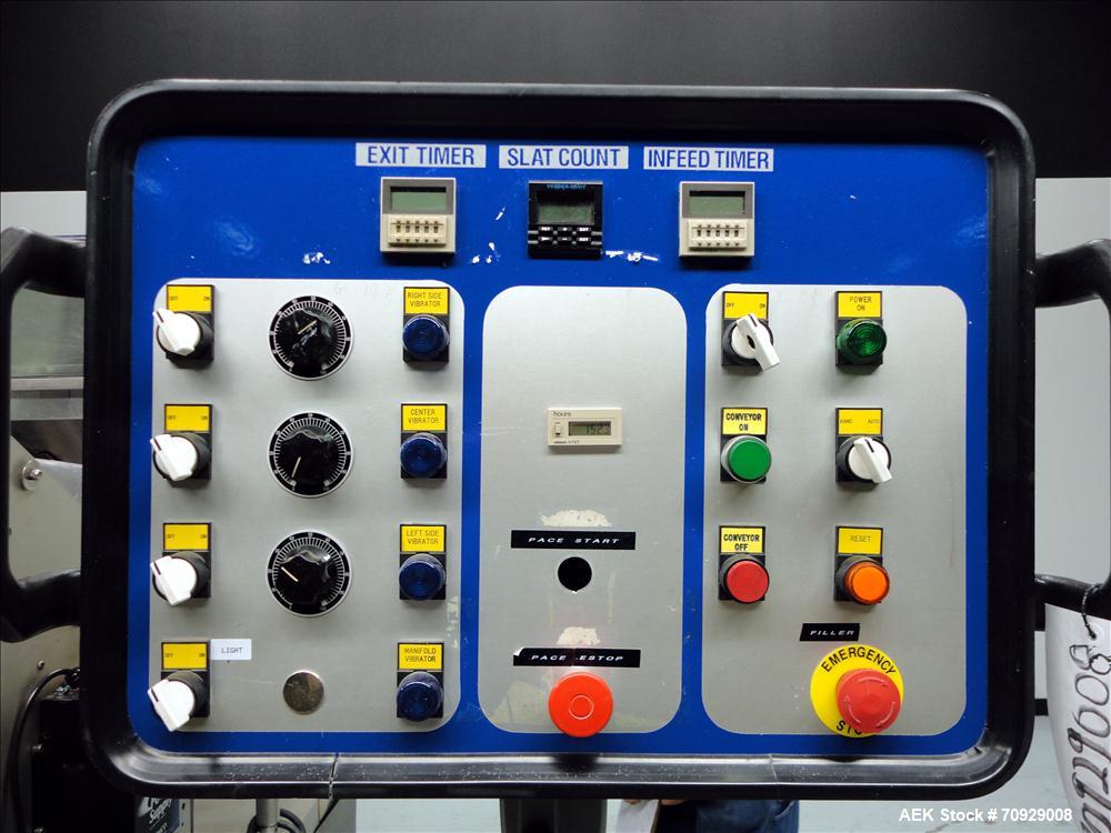 Used Merrill Model 72-39 ADH Dual Lane Slat Counter