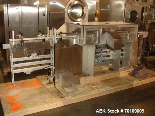 Used- Aylward Model DL530 Dual Lane Tablet/Capsule Bottle Filler