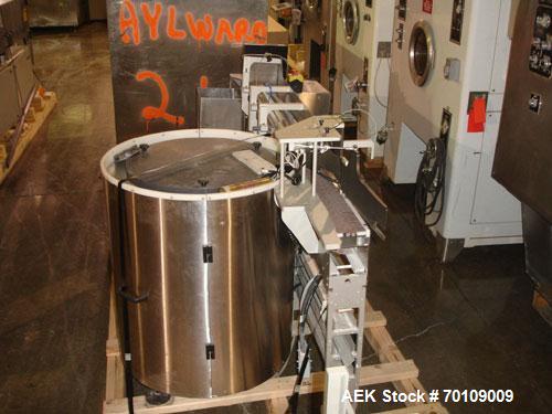 Used Aylward Model DL530 Dual Lane Tablet/Capsule Bottle Filler