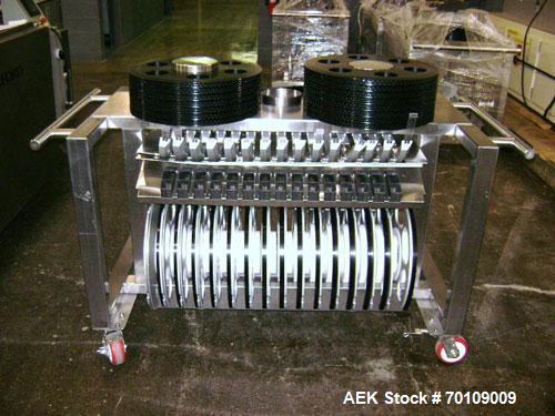 Used Aylward Model DL530 Dual Lane Tablet/Capsule Bottle Filler