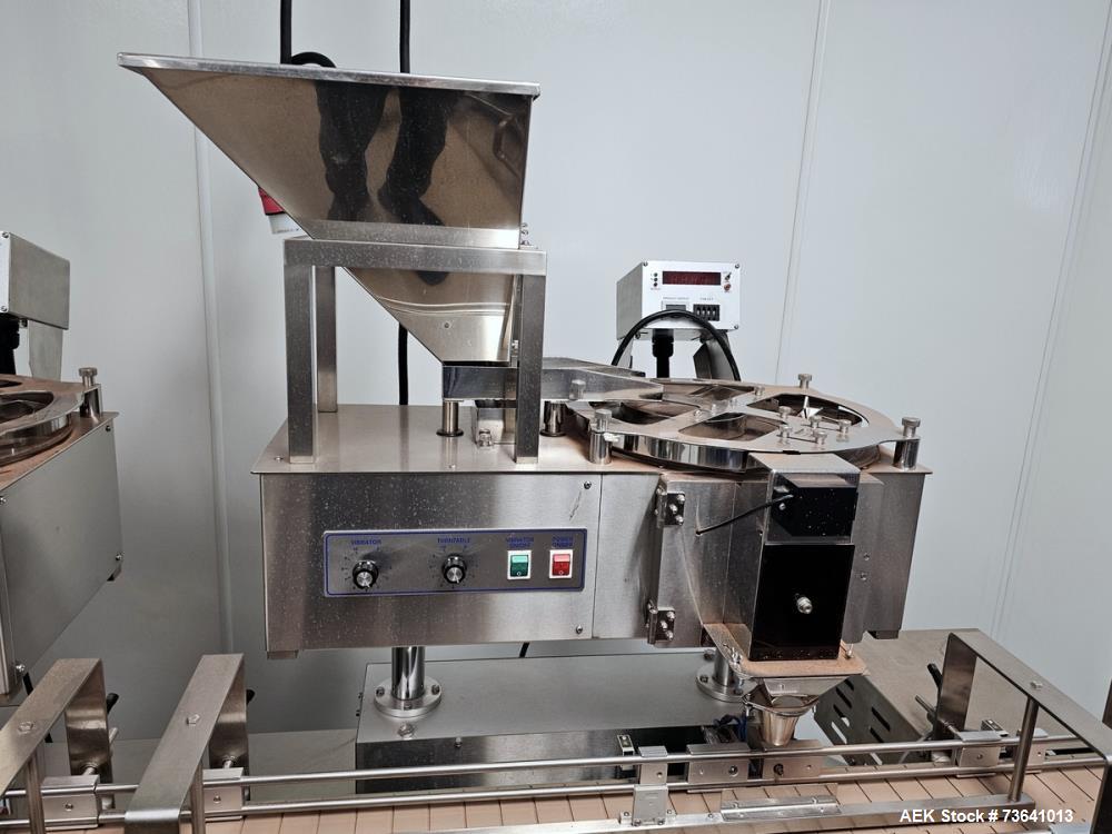 Used CVC1000 Tablet Capsule Counter Inline Stainless Steel Counting System