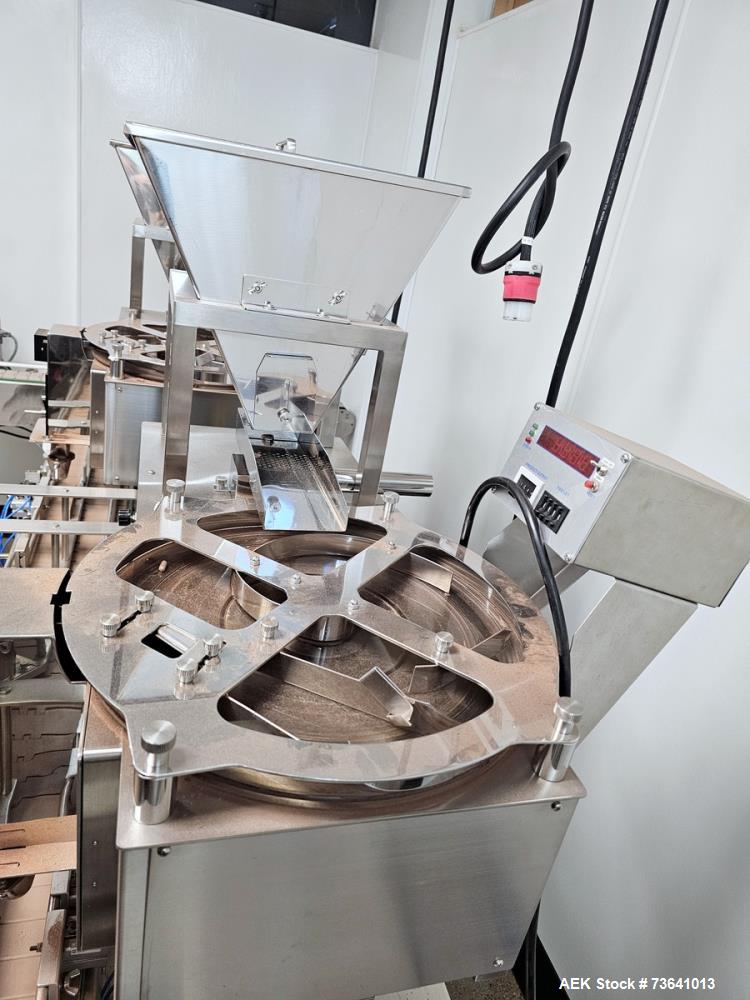 Used CVC1000 Tablet Capsule Counter Inline Stainless Steel Counting System