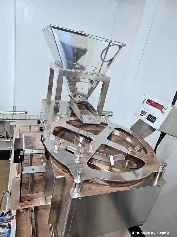 Used CVC1000 Tablet Capsule Counter Inline Stainless Steel Counting System