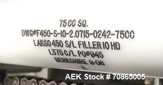 Used Lakso Reformer Slat Counter, Model 450.