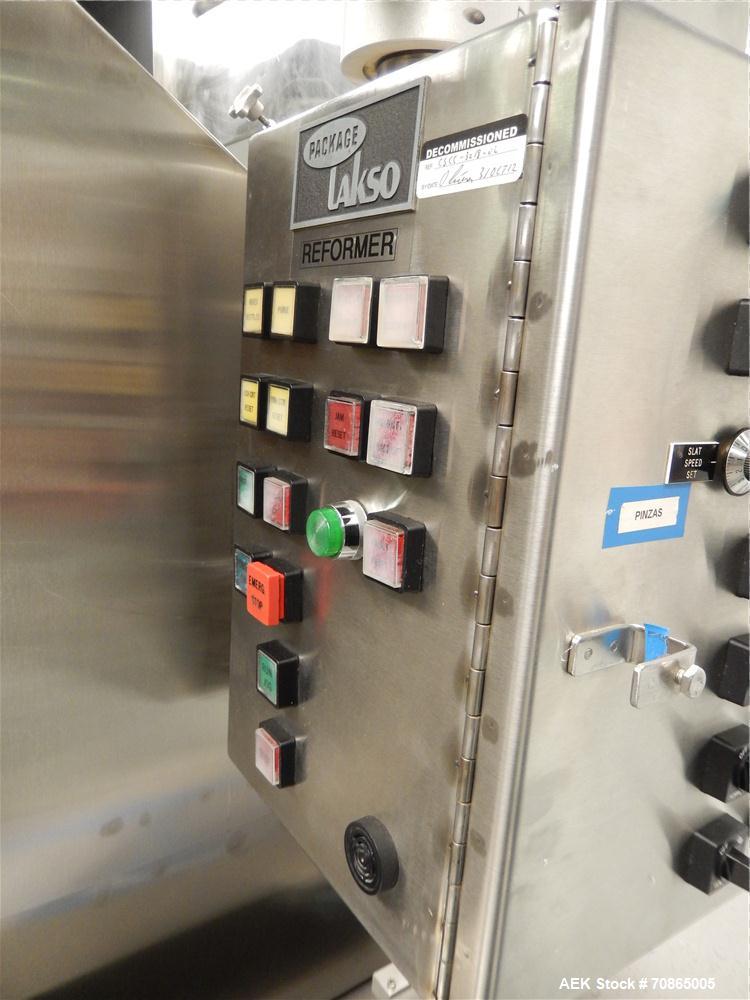 Used Lakso Reformer Slat Counter, Model 450.