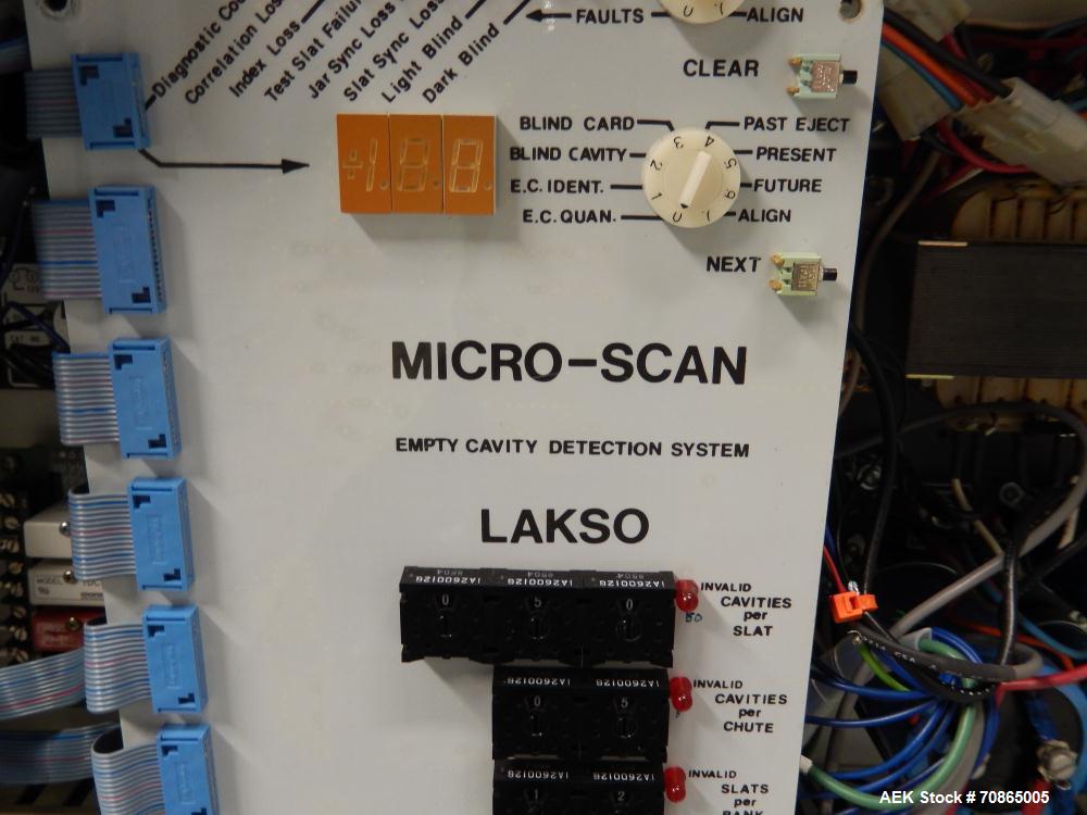 Used Lakso Reformer Slat Counter, Model 450.