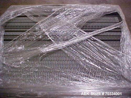 Used Used: Lakso 990 Slat Counter accepts 42” slats, positive pin ejection, swing arm pendant control panel, 22’ x 3 ¼” conveyor, and timing screw container handling. Currently fitted with 20 drop up...