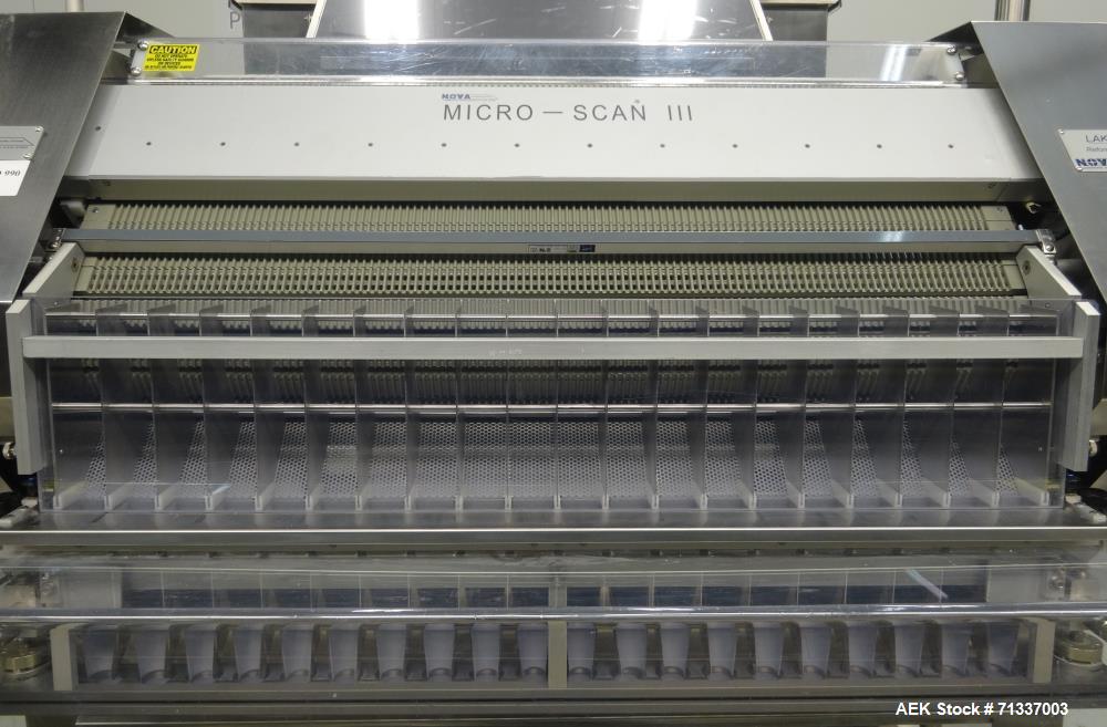 Used Lakso (IMA) Model 990 Dual Lane Slat Counter