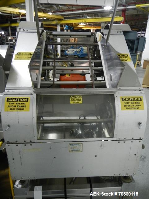 Used Merrill 72-16AD8 Slat Counter. Serial# 443/800.