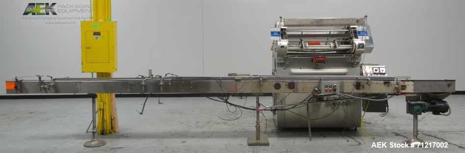 Used- Merrill Dual Lane Slat Counter, Model 72-39 AD.