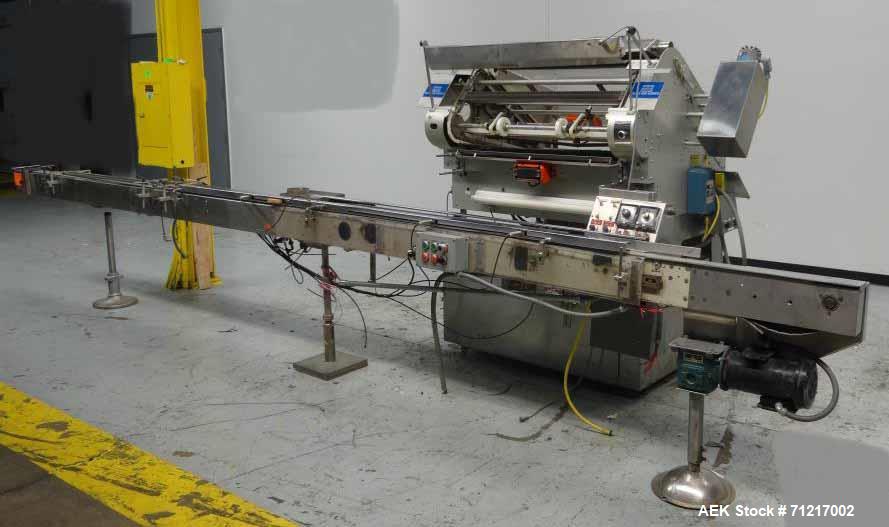 Used Merrill Dual Lane Slat Counter, Model 72-39 AD.