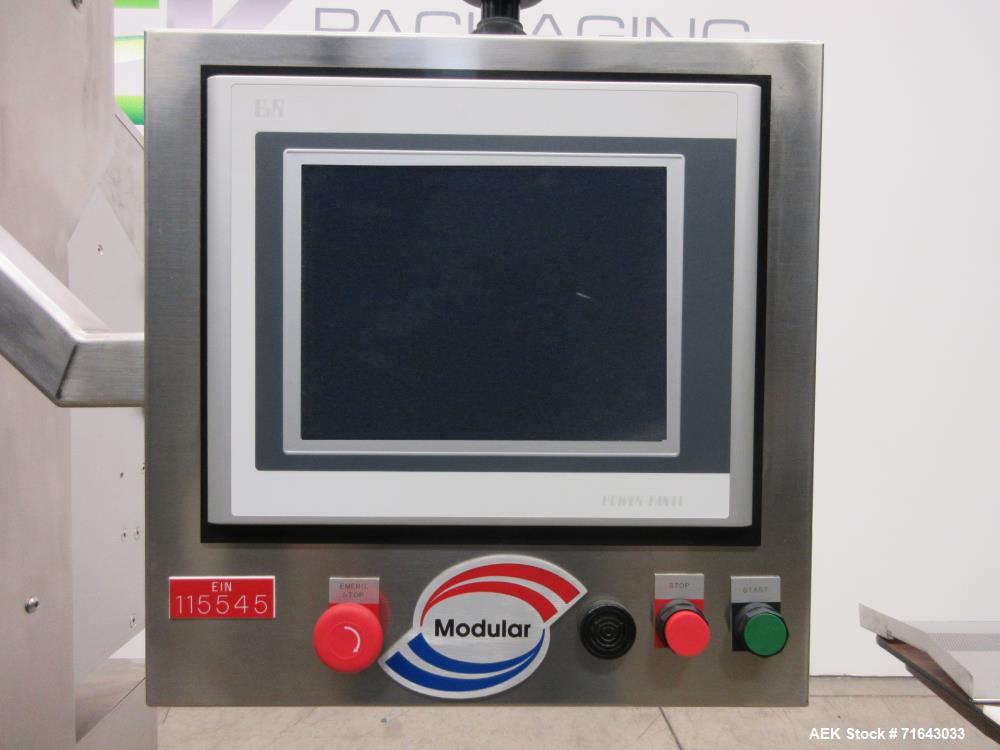 Used Modular Packaging Systems Model SC-72 Slat Counter