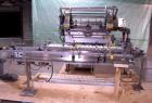 Used Merrill Model 72 39 AH Dual Lane Slat Counter. Has dual screw indexing system, AB PLC controls, pin discharge and dual lane gating conveyor.sn 588