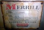 Used Merrill Model 72-39 ADH Dual Lane Slat Counter