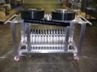 Used- Aylward Model DL530 Dual Lane Tablet/Capsule Bottle Filler