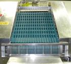 Used King SC6L Tablet or Capsule Slat Counter. Capable of speeds up to 120 bottles per minute. Has pin indexing with 4
