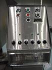Used King SC6L Tablet or Capsule Slat Counter capable of speeds up to 120 bottles per minute. Has pin indexing. Tablet size range: 3 - 25 mm. Capsule size range: 0 - 5. Container size range: diameter...