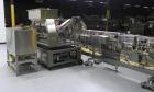 Used Lakso 990 (Model 93) Slat Counter. Is a dual lane unit with dual wormscrew infeed and gating device. Machine is capable of speeds over 300 bottles per minute. Has Lakso 