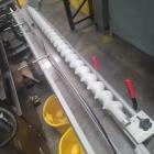 Used Lakso Model 990 Reformer Slat Counter – 240 BPM, Allen Bradley PLC, Stainless Steel, Hopper & Conveyor