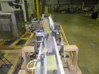 Used Merrill Model 40-39ADH Dual Lane Slat Counter. Machine is rated at up to 300 (100-count bottles per minute). Machine is all stainless steel. Allen Bradley PLC controls. Dual lane screw feed syst...