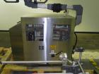 Used Merrill Model 40-39ADH Dual Lane Slat Counter. Machine is rated at up to 300 (100-count bottles per minute). Machine is all stainless steel. Allen Bradley PLC controls. Dual lane screw feed syst...