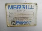 Used Merrill 72-16AD8 Slat Counter. Serial# 443/800.