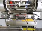 Used Merrill-Pennwalt (IMA) Model 72-16A Slat Counter capable of speeds up to 150 containers per minute. Has pin indexing system with Garvey table top indexing conveyor. Has stand alone stainless ste...