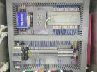 Used Merrill-Pennwalt (IMA) Model 72-16A Slat Counter capable of speeds up to 150 containers per minute. Has pin indexing system with Garvey table top indexing conveyor. Has stand alone stainless ste...