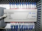 Used Merrill-Pennwalt (IMA) Model 72-16A Slat Counter capable of speeds up to 150 containers per minute. Has pin indexing system with Garvey table top indexing conveyor. Has stand alone stainless ste...