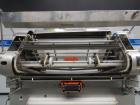 Used- Merrill Dual Lane Slat Counter, Model 72-39 AD.