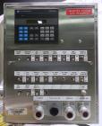 Used Merrill Model 72-39 AH Dual Lane Slat Counter. Machine is capable of speeds up to 300 bottles per minute. Has dual screw indexing system. Has Allen Bradley MicroLogix 1000 PLC controls. Has pin-...