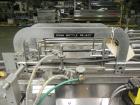 Used Merrill Model 72-39 AH Dual Lane Slat Counter. Machine is capable of speeds up to 300 bottles per minute. Has dual screw indexing system. Has Allen Bradley MicroLogix 1000 PLC controls. Has pin-...