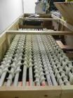 Used Merrill Model 72-39 AH Dual Lane Slat Counter. Machine is capable of speeds up to 300 bottles per minute. Has dual screw indexing system. Has Allen Bradley MicroLogix 1000 PLC controls. Has pin-...