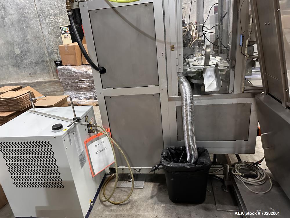 Pre-Owned Norden NM-400HA Tube Filling Machine – 300ml Max, CE Certified  – Hot Air Sealing & #1 Fold Metal Tube Setup