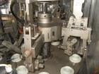 Used Comadis C-125 Plastic and Metal Tube Filler, rotary valve piston tube filler