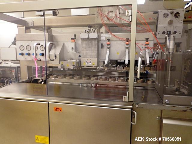 Used IWKA (Oystar) Model TFS80-2 Metal Tube Filler