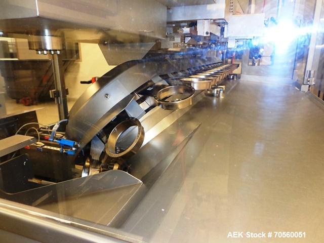 Used IWKA (Oystar) Model TFS80-2 Metal Tube Filler