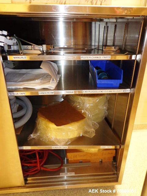 Used IWKA (Oystar) Model TFS80-2 Metal Tube Filler