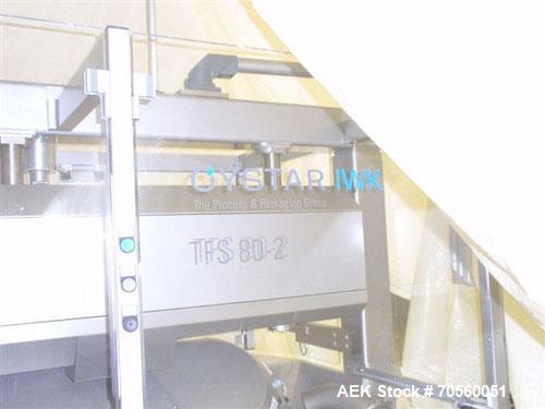Used IWKA (Oystar) Model TFS80-2 Metal Tube Filler