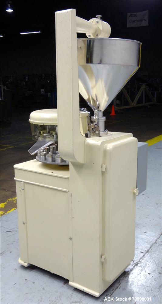 Used Kalix Model KX-1414 semi-automatic Metal Tube Filling Machine