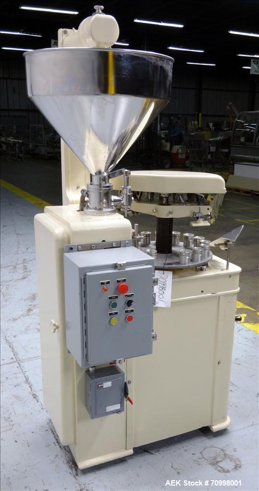 Used Kalix Model KX-1414 semi-automatic Metal Tube Filling Machine