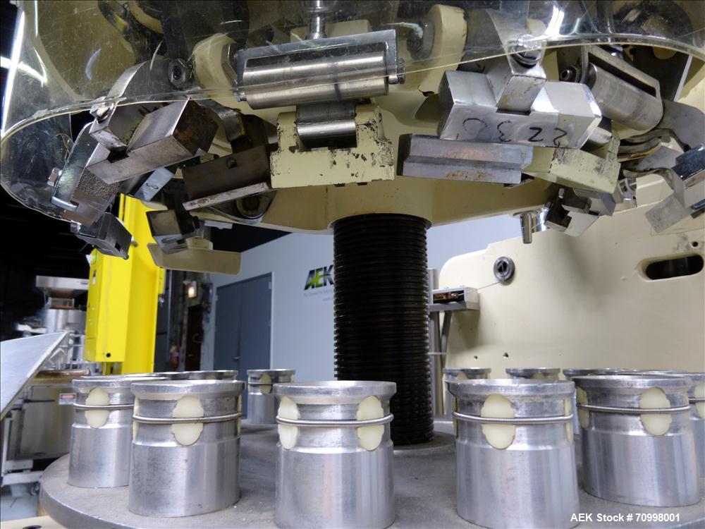 Used Kalix Model KX-1414 semi-automatic Metal Tube Filling Machine