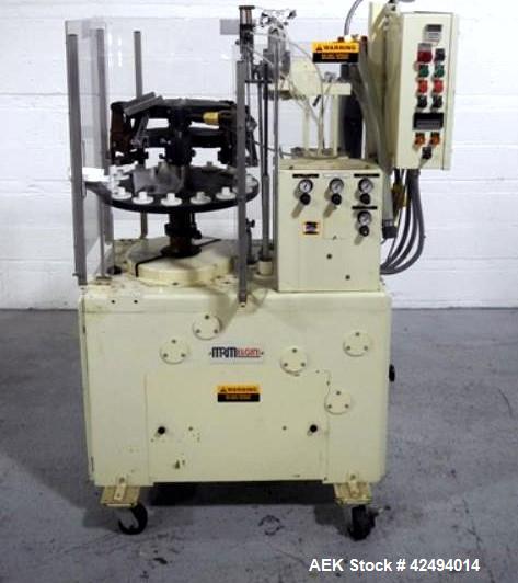 Used MRM Elgin Model E Metal Tube Filler and Sealer